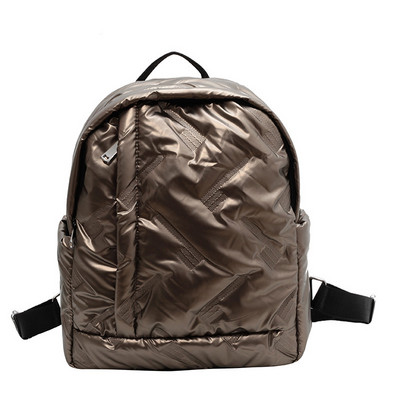 Γυναικεία σακίδια πλάτης μεγάλης χωρητικότητας Υψηλής ποιότητας Nylon Space Βαμβακερή τσάντα μαθητικής Ταξιδιωτικής Πακέτο Επιστροφής Έφηβοι Κορίτσια Νέες σχολικές τσάντες