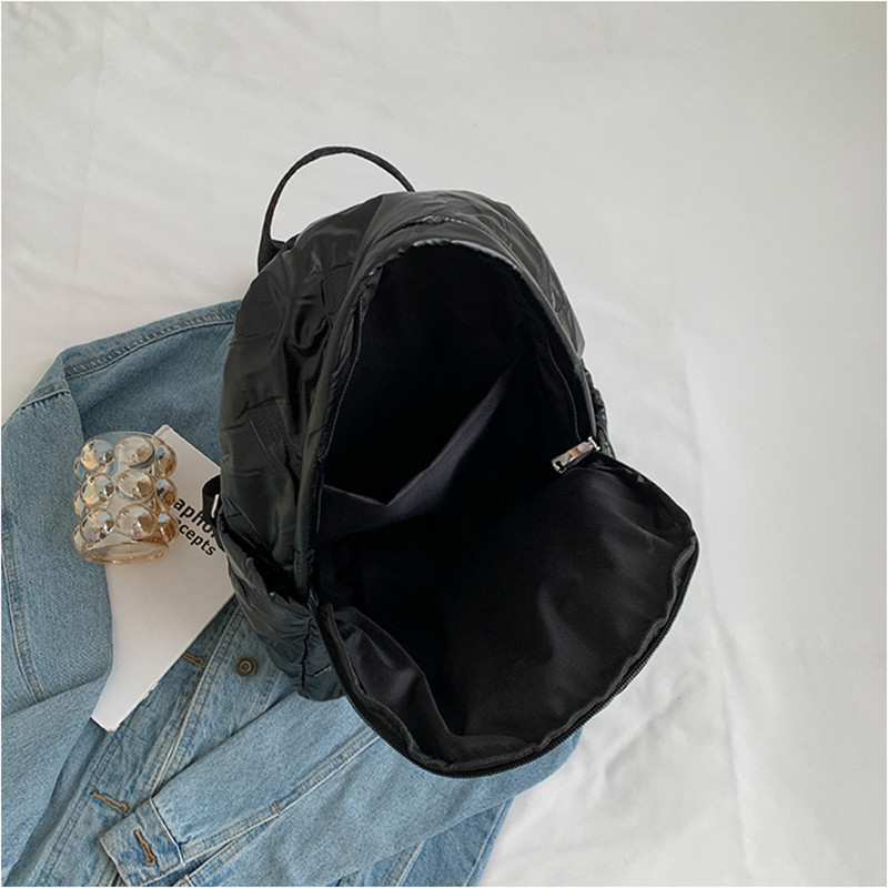 Γυναικεία σακίδια πλάτης μεγάλης χωρητικότητας Υψηλής ποιότητας Nylon Space Βαμβακερή τσάντα μαθητικής Ταξιδιωτικής Πακέτο Επιστροφής Έφηβοι Κορίτσια Νέες σχολικές τσάντες