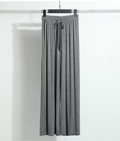 Άνετο μασίφ Μοντάλ βαμβακερό μακρύ παντελόνι για το σπίτι Γυναικεία ρούχα Παντελόνι ύπνου Γυναικεία ενδυμασία σαλονιού Νυχτερινά ρούχα Σπίτι Casual Nighty