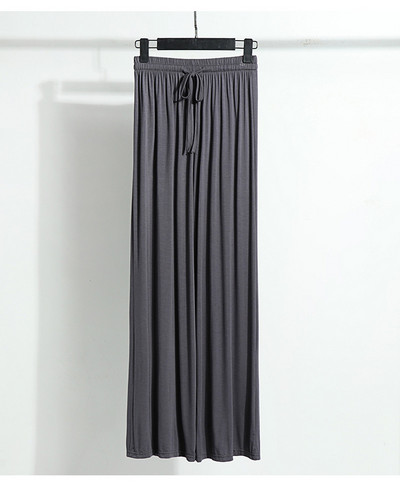 Άνετο μασίφ Μοντάλ βαμβακερό μακρύ παντελόνι για το σπίτι Γυναικεία ρούχα Παντελόνι ύπνου Γυναικεία ενδυμασία σαλονιού Νυχτερινά ρούχα Σπίτι Casual Nighty