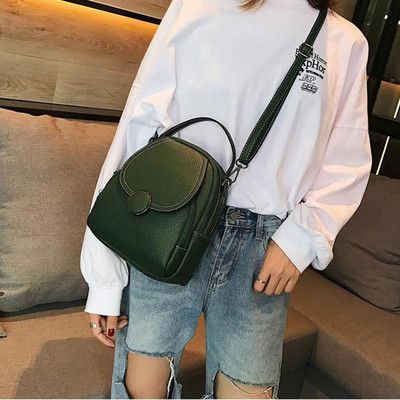 Γυναικεία τσάντα πλάτης σχεδιαστής μόδας Μίνι μικρή δερμάτινη σχολική τσάντα γυναικεία μαθητική τσάντα έφηβη τσάντα ώμου ταξιδιού για κορίτσια