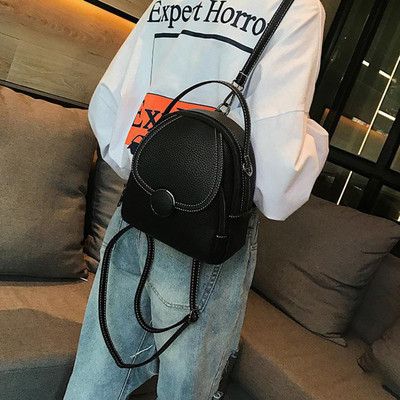 Γυναικεία τσάντα πλάτης σχεδιαστής μόδας Μίνι μικρή δερμάτινη σχολική τσάντα γυναικεία μαθητική τσάντα έφηβη τσάντα ώμου ταξιδιού για κορίτσια