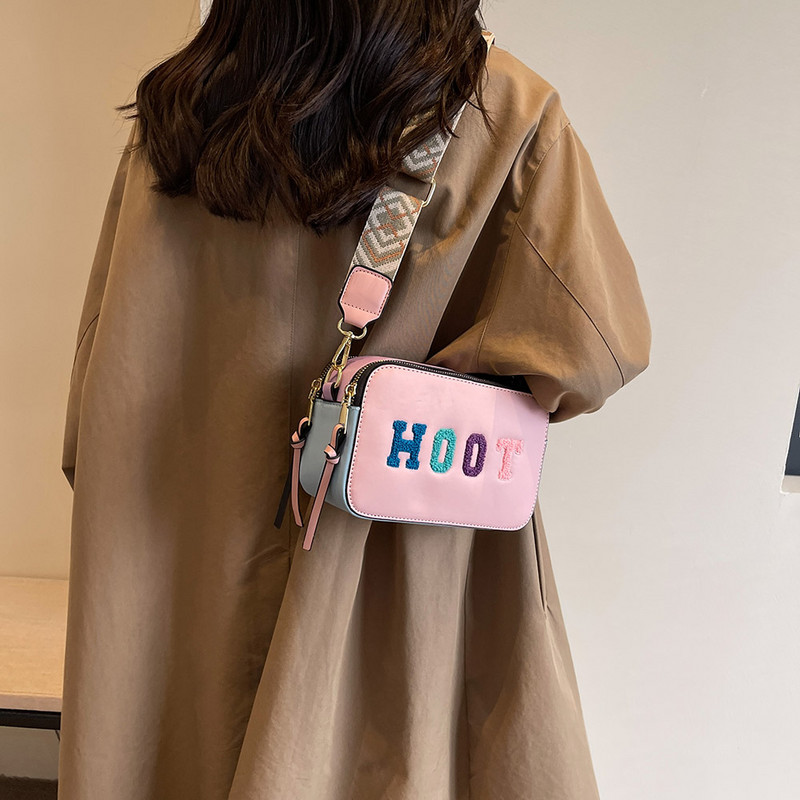 Τσάντες χιαστί για γυναίκες Σχεδιαστής πολυτελείας Casual Letter Τσάντες Messenger ώμου Ευέλικτο καθημερινό γυναικείο τσαντάκι και τσάντες