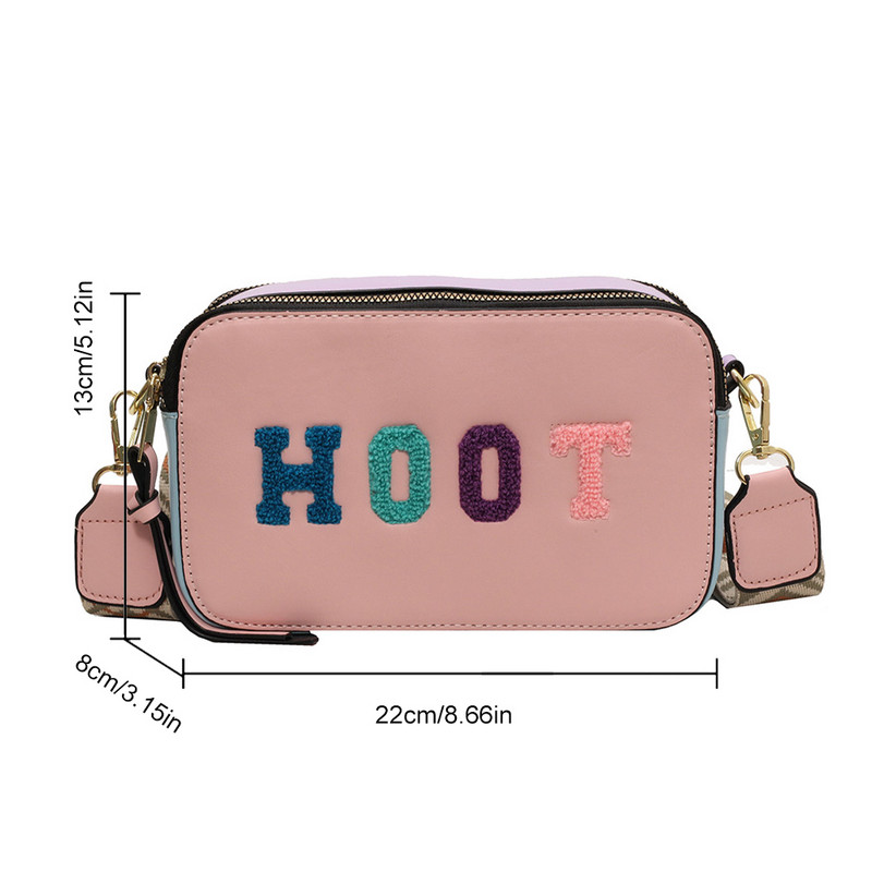 Τσάντες χιαστί για γυναίκες Σχεδιαστής πολυτελείας Casual Letter Τσάντες Messenger ώμου Ευέλικτο καθημερινό γυναικείο τσαντάκι και τσάντες