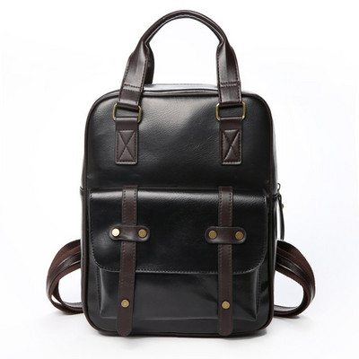 Moodne leedi tudengi seljakott naistele meeste PU-nahast veekindel teismeliste koolikott Suure mahutavusega vabaaja reisikott