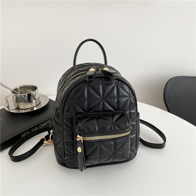 Πολυτελές γυναικείο σακίδιο πλάτης 2022 Υψηλής ποιότητας PU δερμάτινο μαθητικό τσαντάκι Μοντέρνα πακέτα ταξιδιού για κορίτσια Casual μονόχρωμη γυναικεία τσάντα