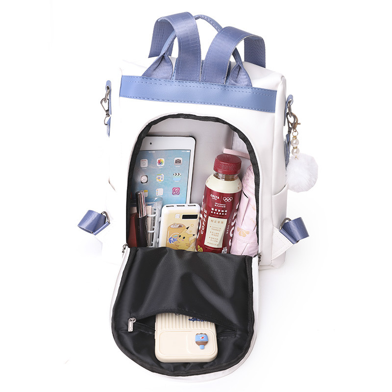 Γυναικείες δερμάτινες τσάντες πλάτης Vintage γυναικεία τσάντα ώμου Sac a Dos Travel Γυναικείες τσάντες Mochilas Σχολικές τσάντες για κορίτσια