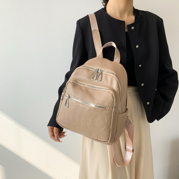 Едноцветна сладка дамска раница от полиуретан, ученическа чанта за тийнейджърки, момичета, момчета, луксозна дамска модна чанта Harajuku, студентска дамска книжка
