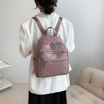 Едноцветна сладка дамска раница от полиуретан, ученическа чанта за тийнейджърки, момичета, момчета, луксозна дамска модна чанта Harajuku, студентска дамска книжка