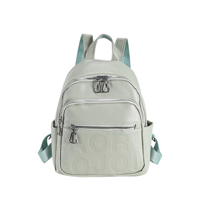 Μονόχρωμη χαριτωμένη PU γυναικεία τσάντα πλάτης Σχολική τσάντα για έφηβα κορίτσια Αγόρια Luxury Harajuku Γυναικεία τσάντα μόδας Φοιτητική κυρία Πακέτο βιβλίου