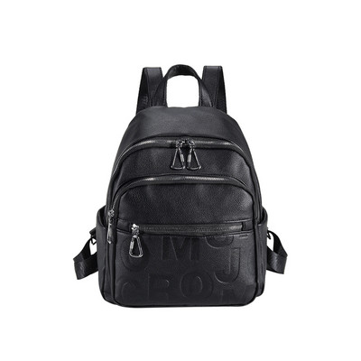 Μονόχρωμη χαριτωμένη PU γυναικεία τσάντα πλάτης Σχολική τσάντα για έφηβα κορίτσια Αγόρια Luxury Harajuku Γυναικεία τσάντα μόδας Φοιτητική κυρία Πακέτο βιβλίου