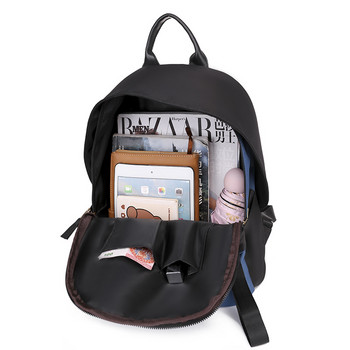 Γυναικείο σακίδιο πλάτης ασορτί χρώματος Σχολική τσάντα ώμου για κορίτσια έφηβες Σχολική τσάντα πλάτης Γυναικεία μόδα σακίδιο πλάτης Ύφασμα Oxford