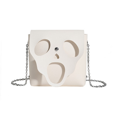 2023 Ghost Halloween κινητό πορτοφόλι Unisex Αστεία ασυνήθιστη τσάντα στήθους Ghostfaced Anime Shoulder Crossbody Τσάντα Punk Hiphop Satchel