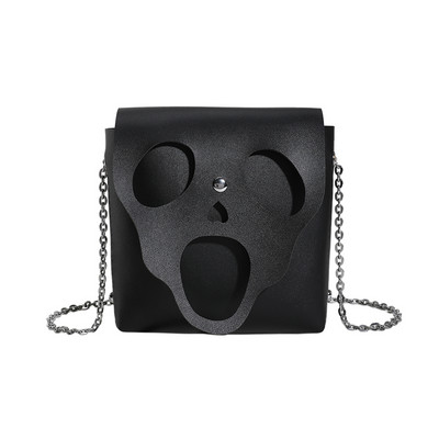 2023 Ghost Halloween κινητό πορτοφόλι Unisex Αστεία ασυνήθιστη τσάντα στήθους Ghostfaced Anime Shoulder Crossbody Τσάντα Punk Hiphop Satchel