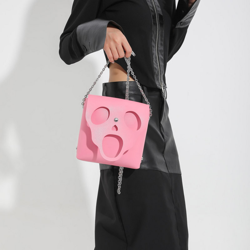 2023 Ghost Halloween κινητό πορτοφόλι Unisex Αστεία ασυνήθιστη τσάντα στήθους Ghostfaced Anime Shoulder Crossbody Τσάντα Punk Hiphop Satchel