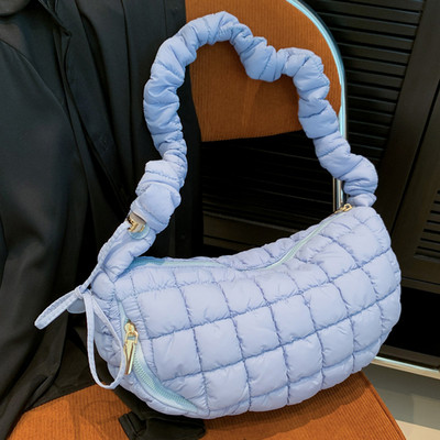 Γυναικείες πλισέ τσάντες Cloud Fashion Casual γυναικεία τσάντα χιαστί με καπιτονέ γέμισμα Απλό, μεγάλης χωρητικότητας, τσαντάκι για κορίτσια