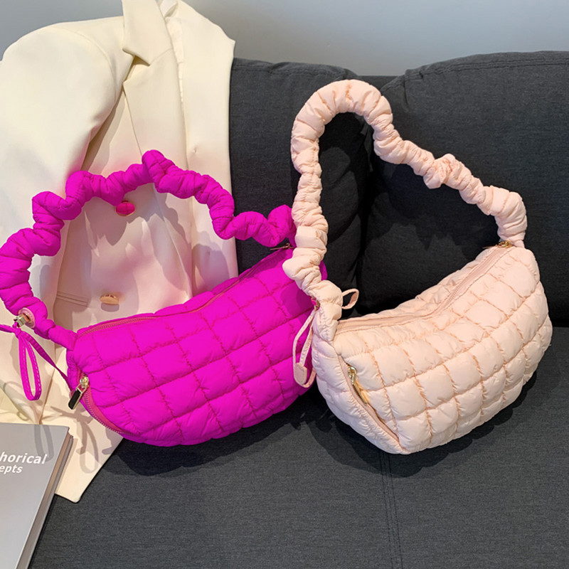 Γυναικείες πλισέ τσάντες Cloud Fashion Casual γυναικεία τσάντα χιαστί με καπιτονέ γέμισμα Απλό, μεγάλης χωρητικότητας, τσαντάκι για κορίτσια