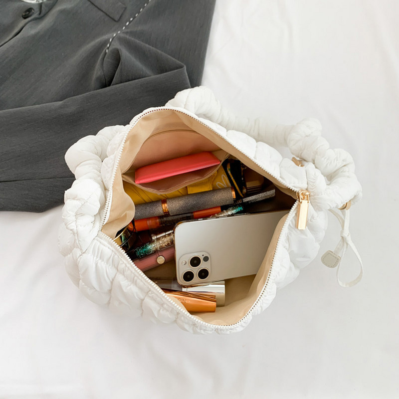 Γυναικείες πλισέ τσάντες Cloud Fashion Casual γυναικεία τσάντα χιαστί με καπιτονέ γέμισμα Απλό, μεγάλης χωρητικότητας, τσαντάκι για κορίτσια