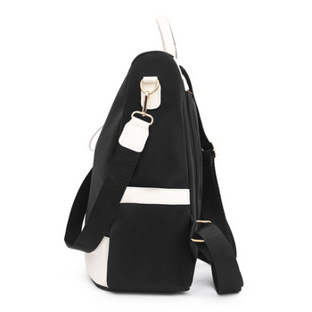 Νέα αδιάβροχη νάιλον γυναικεία τσάντα πλάτης Γυναικεία τσάντα ταξιδιού Σχολική τσάντα για έφηβες μονόχρωμη τσάντα βιβλίου Mochila