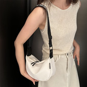 Γυναικεία τσάντα χιαστί Καλοκαιρινή μόδα Τσάντα ώμου Canva Casual Dumpling Τσάντα