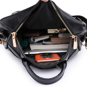 Черна раница Дамски чанти Раница за лаптоп Ръчни чанти за жени с безплатна доставка Пътна чанта Чанта Дамски раници Дамски мини