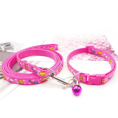 Moodne lemmiklooma kaelarihm Veoköie muster Multikas armas kelluke reguleeritavad kaelarihmad koerale kassi kutsikale kassipoegale meisterdamise lemmikloomade tarvikud