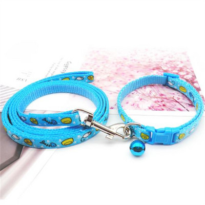 Moodne lemmiklooma kaelarihm Veoköie muster Multikas armas kelluke reguleeritavad kaelarihmad koerale kassi kutsikale kassipoegale meisterdamise lemmikloomade tarvikud