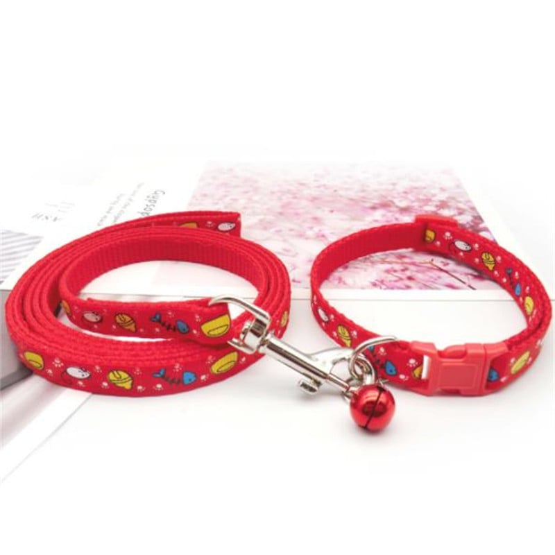 Moodne lemmiklooma kaelarihm Veoköie muster Multikas armas kelluke reguleeritavad kaelarihmad koerale kassi kutsikale kassipoegale meisterdamise lemmikloomade tarvikud