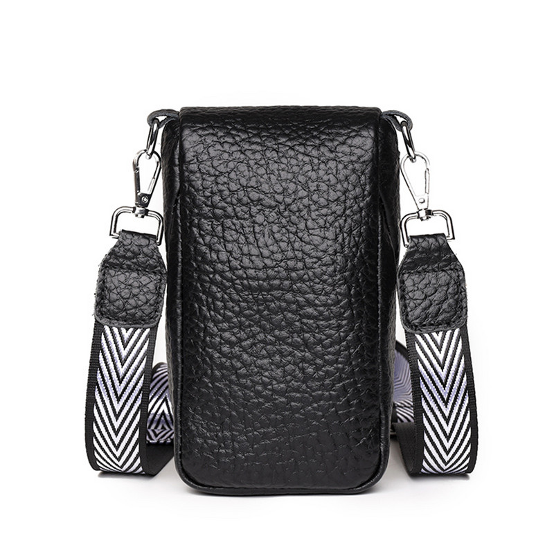 Geantă solidă pentru femei, cu curea pentru chitară, geantă pentru telefon mobil, cu fermoar, geantă de mână, ocazional, husă pentru chei pentru monede