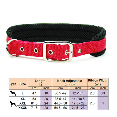 Ogrlica za pse, povodac za kućne ljubimce, podesiva mreža, podstavljena ogrlica, olovo, reflektirajuća točkica, prozračna ogrlica za velike pse, njemački ovčar