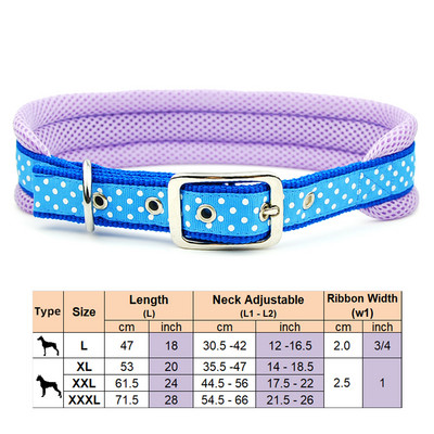 Ogrlica za pse, povodac za kućne ljubimce, podesiva mreža, podstavljena ogrlica, olovo, reflektirajuća točkica, prozračna ogrlica za velike pse, njemački ovčar