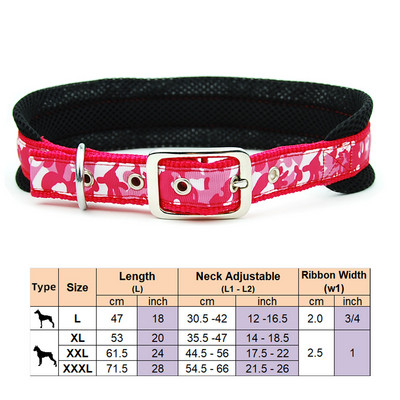 Ogrlica za pse, povodac za kućne ljubimce, podesiva mreža, podstavljena ogrlica, olovo, reflektirajuća točkica, prozračna ogrlica za velike pse, njemački ovčar