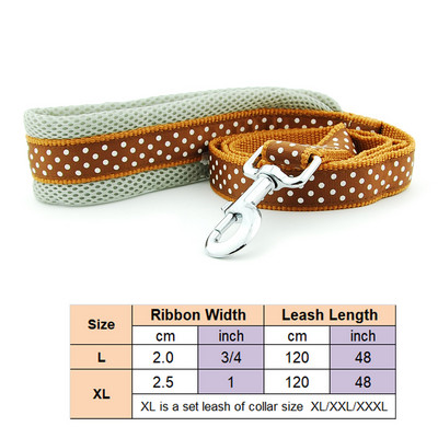Ogrlica za pse, povodac za kućne ljubimce, podesiva mreža, podstavljena ogrlica, olovo, reflektirajuća točkica, prozračna ogrlica za velike pse, njemački ovčar