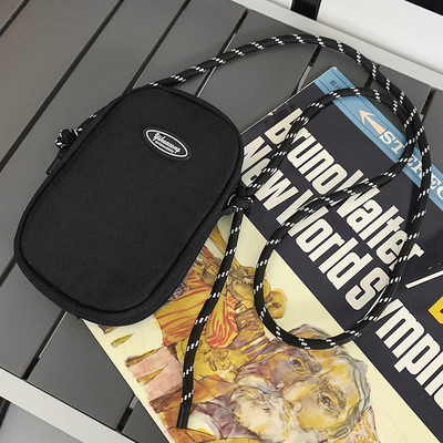 Τσάντα χιαστί καμβά Γυναικείες τσάντες μόδας φορητές casual απλό ρυθμιζόμενο λουράκι Ιαπωνικό στυλ για διακοπές το Σαββατοκύριακο