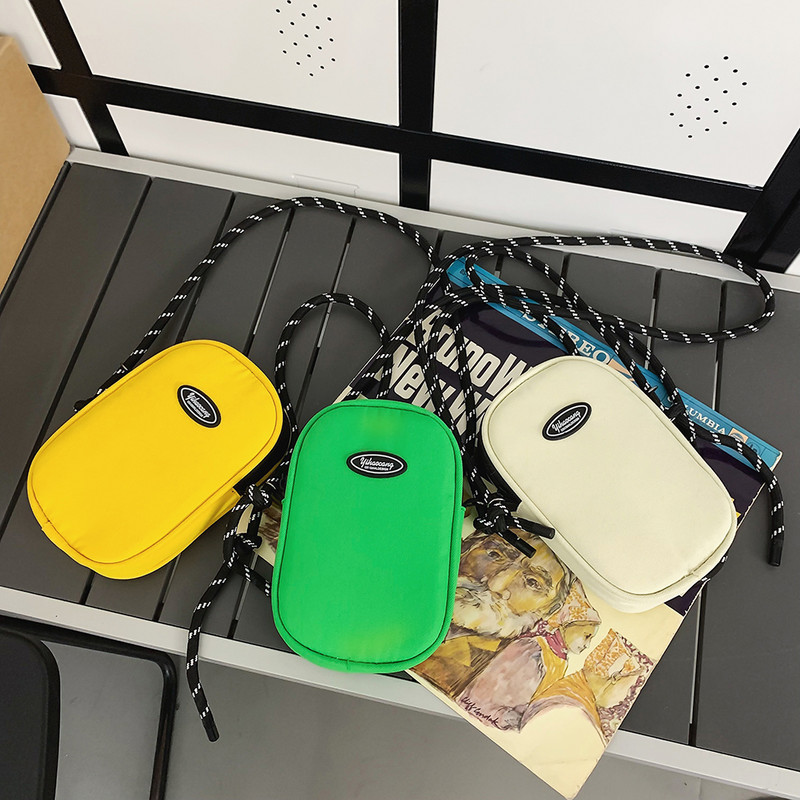 Τσάντα χιαστί καμβά Γυναικείες τσάντες μόδας φορητές casual απλό ρυθμιζόμενο λουράκι Ιαπωνικό στυλ για διακοπές το Σαββατοκύριακο