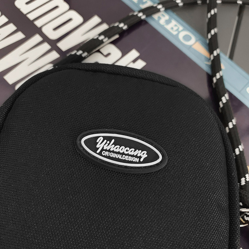 Τσάντα χιαστί καμβά Γυναικείες τσάντες μόδας φορητές casual απλό ρυθμιζόμενο λουράκι Ιαπωνικό στυλ για διακοπές το Σαββατοκύριακο