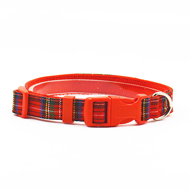 Nailonvõre Style Kutsika koera kaelarihm punane kollane lemmiklooma kaelarihm SL-valik kergesti sobiv väikese keskmise koera kaelarihm kaubamärgid