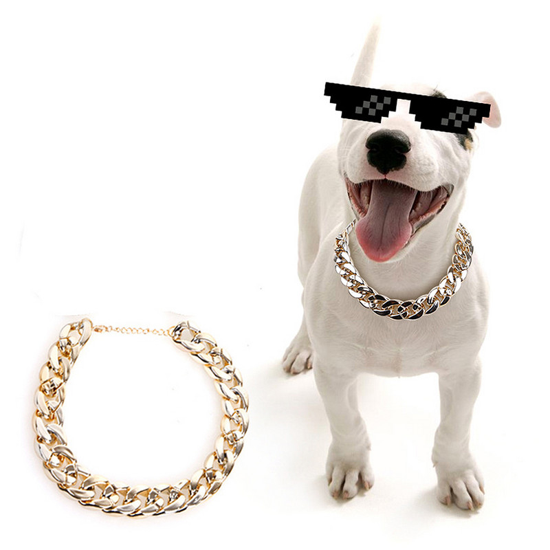 Κουτάβια Κολάρες Αλυσίδα λαιμού για κατοικίδια Κοσμήματα Κολιέ γάτα από ανοξείδωτο ατσάλι Κρεμαστό μενταγιόν Μικρό σκυλί