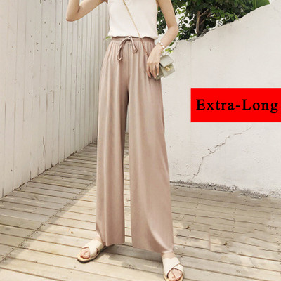 Nyári női nadrágok, 2021, melegítőnadrágok, koreai stílusú, bő, nagy méretű nadrágok, széles szárú, hétköznapi nadrágok, egyenes nadrágok, Streetwear, Mujer