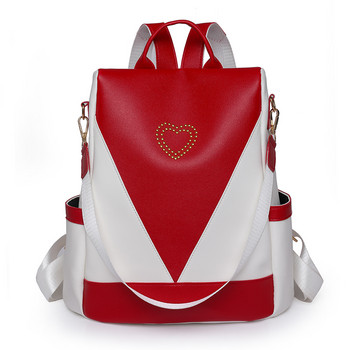 Дизайнерска ученическа чанта против кражба, дизайнерска дамска чанта за пътуване през рамо с голям капацитет, водоустойчива найлонова дамска раница, модна