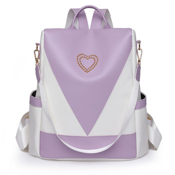 Αντικλεπτική σχολική τσάντα κέντημα σχεδιαστής Γυναικεία τσάντα ώμου ταξιδιού μεγάλης χωρητικότητας Αδιάβροχη νάιλον γυναικεία τσάντα πλάτης