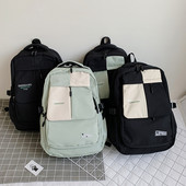 Naistele mõeldud silmadega koolikott teismelistele tüdrukutele Kahekordne esitasku Mochilas Uus Suure mahutavusega veekindel nailonist naiste seljakott