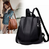 Νέο Μόδα αντικλεπτικό σακίδιο πλάτης Designers Μεγάλο σακίδιο πλάτης τσάντα ώμου Γυναικείο σακίδιο πλάτης για δερμάτινη τσάντα σχολικού στυλ Αποστολή μενταγιόν