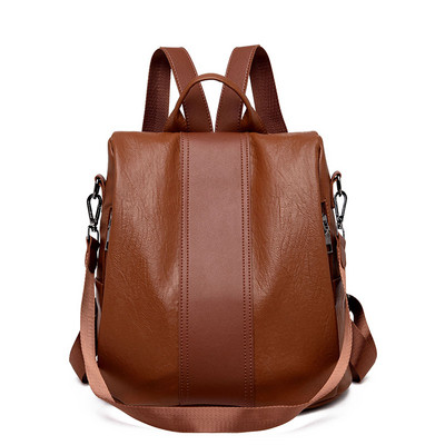 Νέο Μόδα αντικλεπτικό σακίδιο πλάτης Designers Μεγάλο σακίδιο πλάτης τσάντα ώμου Γυναικείο σακίδιο πλάτης για δερμάτινη τσάντα σχολικού στυλ Αποστολή μενταγιόν