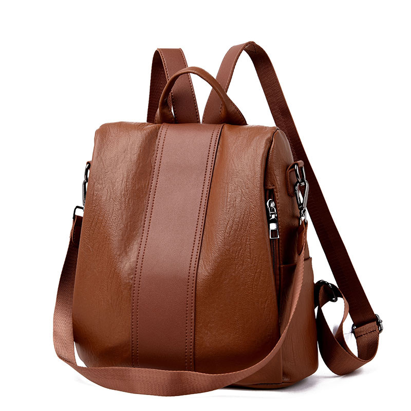 Νέο Μόδα αντικλεπτικό σακίδιο πλάτης Designers Μεγάλο σακίδιο πλάτης τσάντα ώμου Γυναικείο σακίδιο πλάτης για δερμάτινη τσάντα σχολικού στυλ Αποστολή μενταγιόν