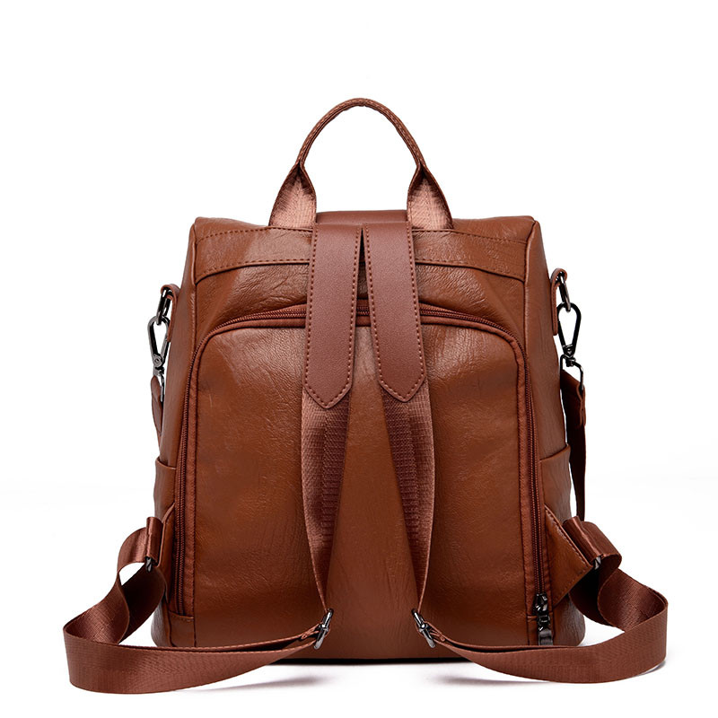 Νέο Μόδα αντικλεπτικό σακίδιο πλάτης Designers Μεγάλο σακίδιο πλάτης τσάντα ώμου Γυναικείο σακίδιο πλάτης για δερμάτινη τσάντα σχολικού στυλ Αποστολή μενταγιόν