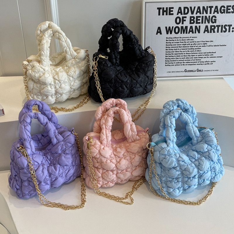 2023 Νέες γυναικείες τσάντες totes Τσάντα σύννεφο πλισέ τσάντα μασχάλης για κορίτσι Τσάντες ώμου χιαστί Γυναικείες μικρές τσάντες τσάντα με καπιτονέ Cloud bag