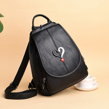 Μαλακό σακίδιο πλάτης μόδας Sheepskin μονόχρωμο για γυναίκες Σακίδιο πλάτης μάρκας πολυτελείας σχεδιαστή Απλή τσάντα ταξιδιού για κορίτσια Σχολική τσάντα 2022