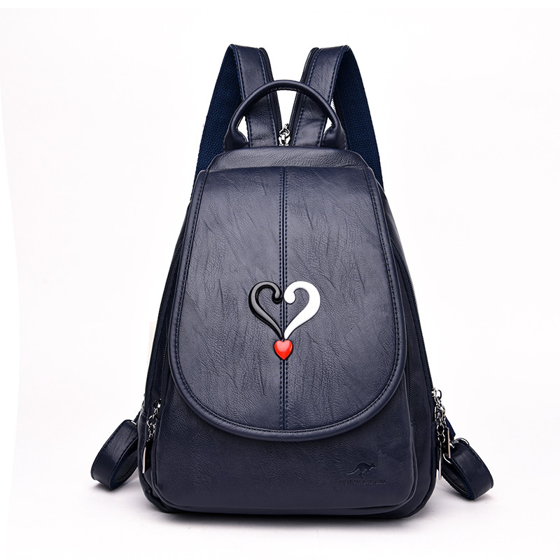 Μαλακό σακίδιο πλάτης μόδας Sheepskin μονόχρωμο για γυναίκες Σακίδιο πλάτης μάρκας πολυτελείας σχεδιαστή Απλή τσάντα ταξιδιού για κορίτσια Σχολική τσάντα 2022