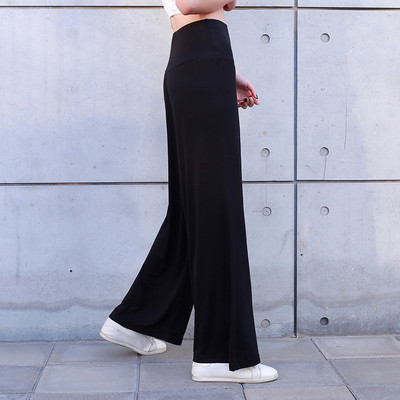 2021 άνοιξη καλοκαίρι νέο plus size modal φαρδύ παντελόνι casual θηλυκό 100kg χαλαρό ψηλόμεσο σπίτι παντελόνι παντελόνι ύπνου μαλακό